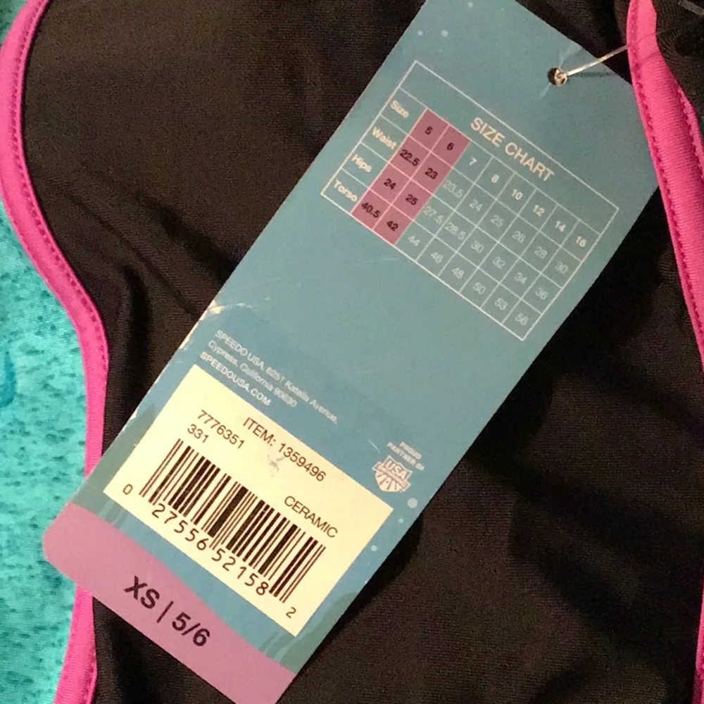 Speedo Girls Sport Splice One Piece Swimsuit